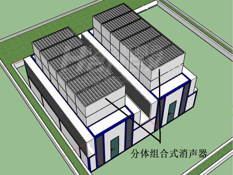 空调热泵机组降噪项目案例-杭州溪望酒店