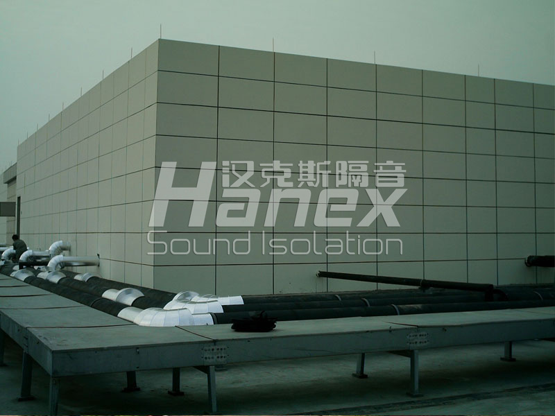 屋顶冷却塔机组噪声治理项目案例-杭州棋院
