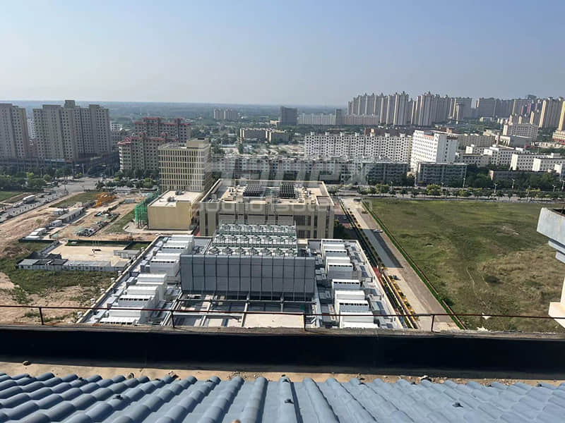 2024项目案例|中国电信庆阳算力中心屋面设备噪音治理项目